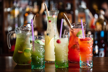 cocktail in the bar