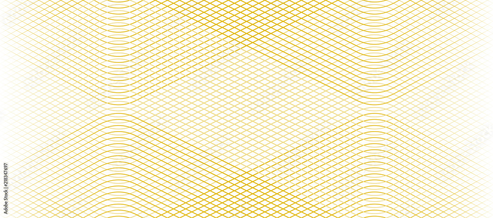 Poster vector illustration of the gold pattern of lines abstract background. eps10.