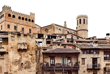 Obraz premium Valderrobres town and castle. Spain