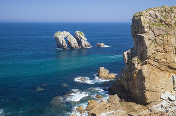Cantabria, coastal landscape