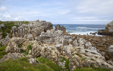 Cantabria, landscapes around Virgin del Mar peninsula