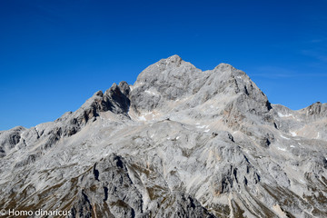 Triglav , with an elevation of 2,863 metres (9,395.2 ft), is the highest mountain in Slovenia and...