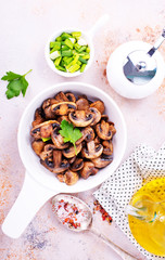 Fried mushrooms