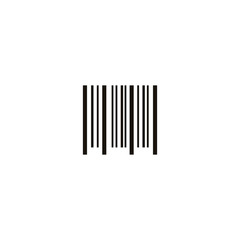 Vector barcode icons on white background. Modern illustration in a flat style.