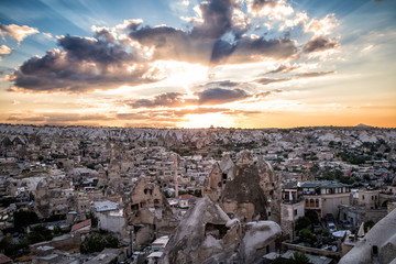 Sunset in Cappadocia
