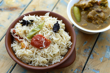 Cooked Rice in a Bowl