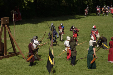 arcieri,attacco e difesa