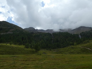 summit rock panorama landscape of the mountains in south tyrol italy europe