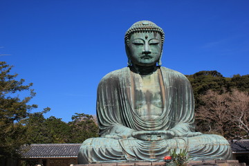 Great Buddah of Kamakura, in Kamakura, Japan