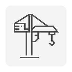 tower crane icon