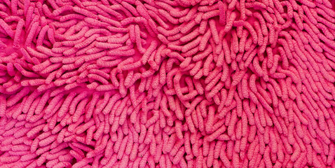 red carpet, red fabric texture background, closeup