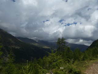 Obraz premium summit rock panorama landscape of the mountains in south tyrol italy europe