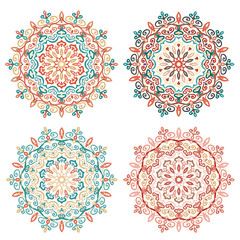 Mandala Vector Design Elements Collection