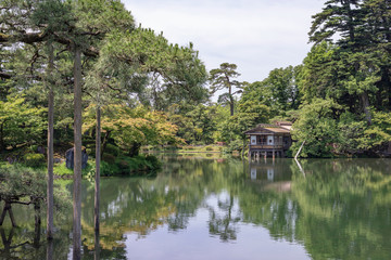 Obraz premium 兼六園夏景色