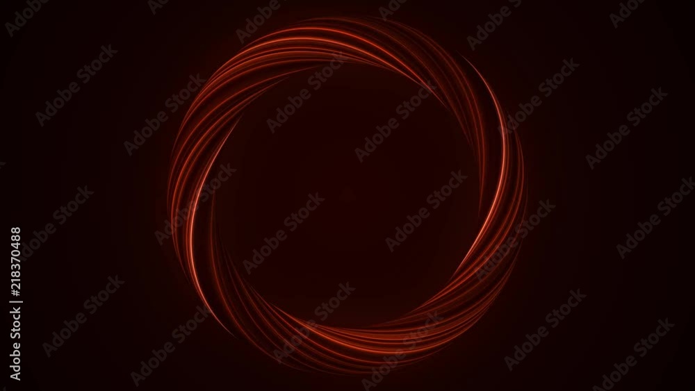 Poster rotating purple torus. 3d computer generated geometric animation. rotation animation color torus. an