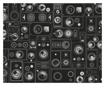 Wall of sound monitors