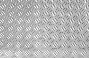 Diamond checker plate metal texture as industrial background