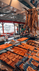 Norwegian fish market