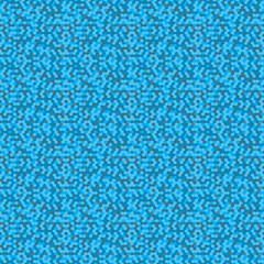 Obraz premium Mosaic hexagon vector seamless patern. Abstract mosaic geometric blue background. Pixel art. Graphic style for wallpaper, wrapping, fabric, background, apparel, print, banner