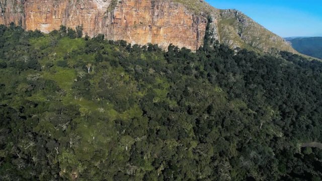 Drone skyview of Port Saint John's, South Africa, cars, shoot with Phantom 4 pro in Jun 2018 FULL HD 1080 aerial footages