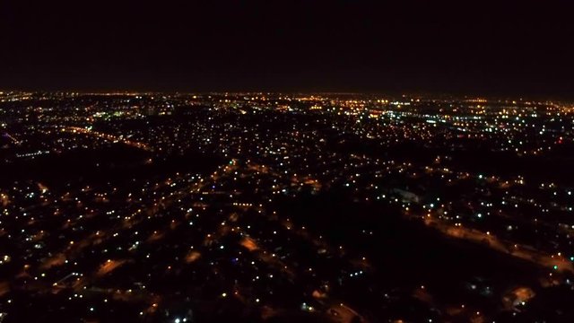 Drone skyview of Port Saint John's, South Africa.