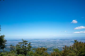 Landscape at Mt.Oyama, Isehara, Kanagawa, Japan 大山からの景色