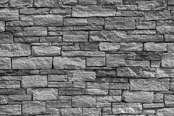 Background shot of organic square block wall
