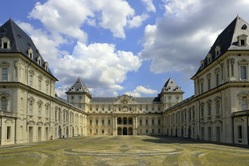 Fototapeta premium Torino, Castello del Valentino in Piemonte, Italia