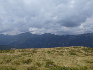 summit rock panorama landscape of the mountains in south tyrol italy europe