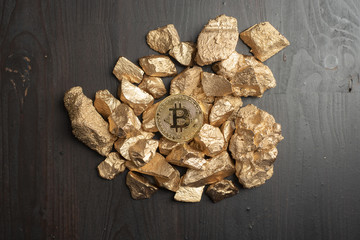  bitcoin mining background