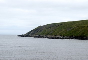  landscape around the Irish Loop; coastline near St Vincent's, Avalon Peninsula Newfoundland, Canada 