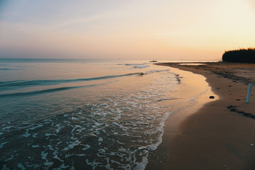 sunrise at the beach