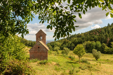 La chapelle Saint Nicolas de l'Abbaye de Niedermunster, Alsace, France