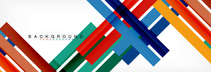 Minimal line design abstract background