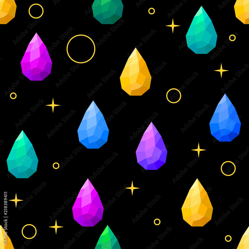 Aufkleber seamless pattern with drops. abstract painted pattern. seamless abstract texture. summer seamless pa