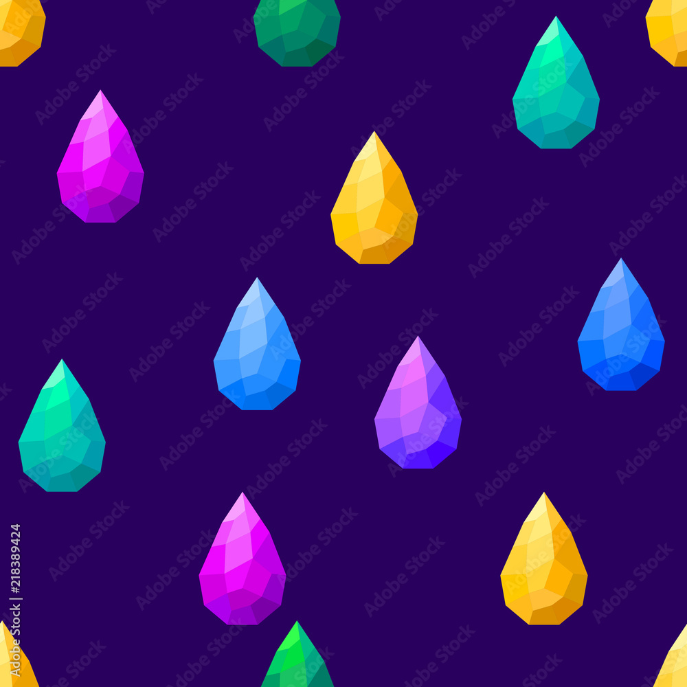 Aufkleber seamless pattern with drops. abstract painted pattern. seamless abstract texture. summer seamless pa