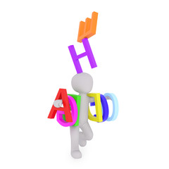 handling with letters