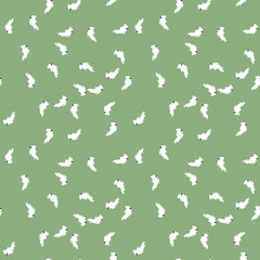 UFO military camouflage seamless pattern in green black and white colors