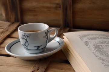 coffee break with a good book