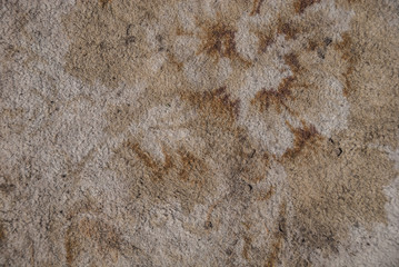 stone surface with dust