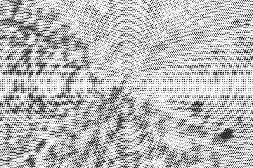 Abstract Monochrome Circles Background. Halftone texture poster, business card, screen, suitable for most. Pop Art modern design. Vector eps 10.