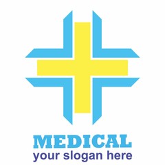 logo cross health medical 