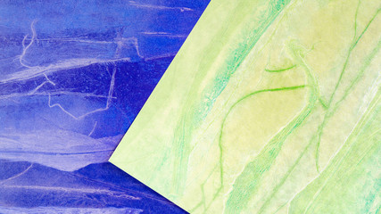 Sheets of colored paper. Abstract background