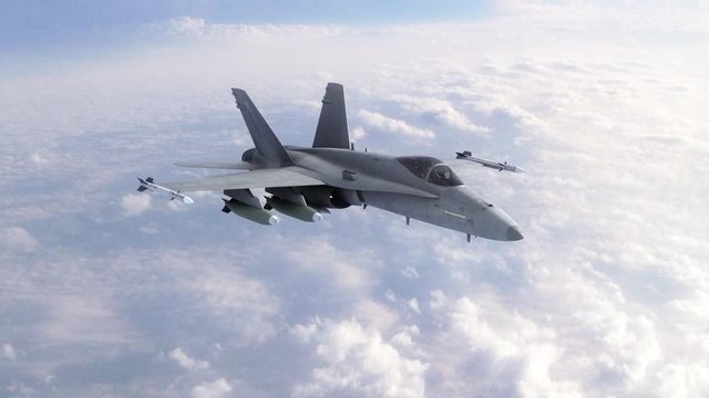 Supersonic Fighter Jet Aircraft 