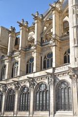 Eglise gothique Saint-Eustache à Paris, France