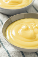 Homemade Vanilla Custard Pudding
