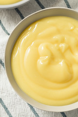 Homemade Vanilla Custard Pudding