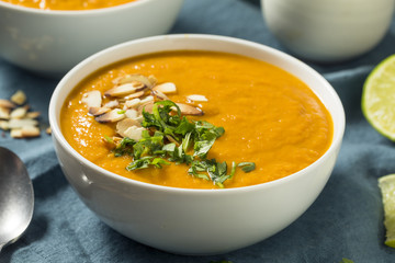 Homemade Thai Sweet Potato Soup