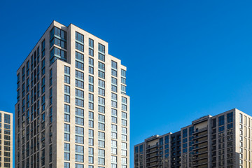 Obraz premium Modern, Luxury Apartment Building