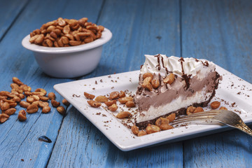 Ice cream pie dessert.